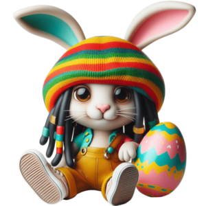 Happy Reggae Easter Bunny